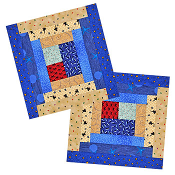 Courthouse Steps Quilt Blocks